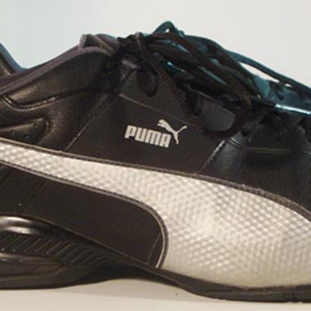 Puma UK12 US13 Black-Silver-Dark Shadow - Cell Surin 2 FM 189876 02